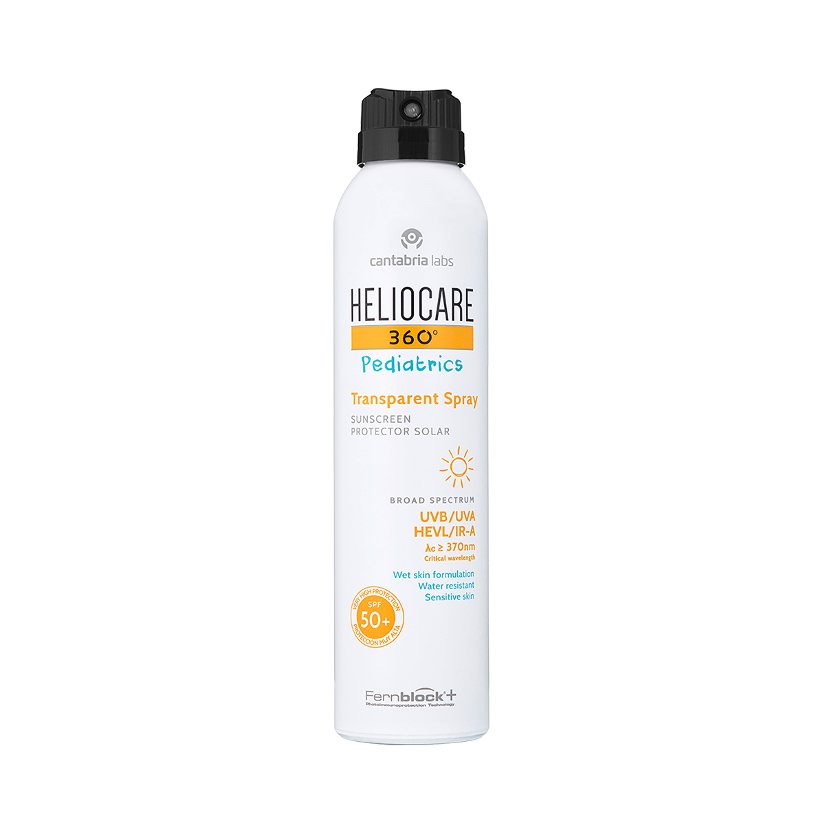 HELIOCARE 360º PEDIATRICS TRANSPARENT SPRAY, 200ml