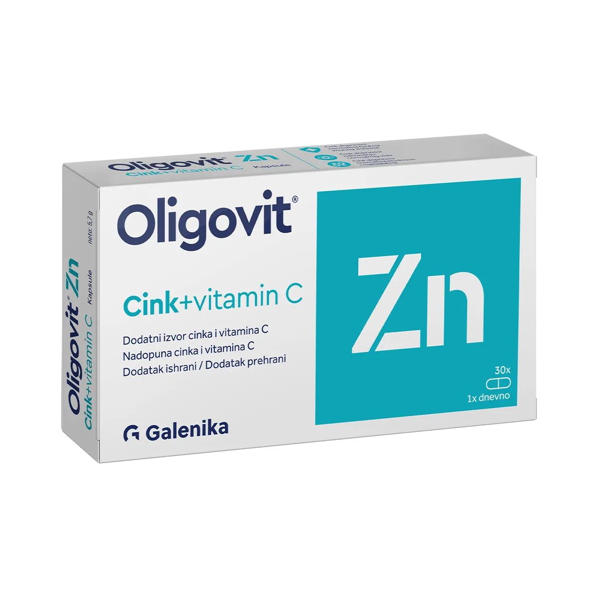 OLIGOGAL® Zn + VITAMIN C kapsule