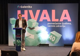 Uručena priznanja Galenika jubilantima