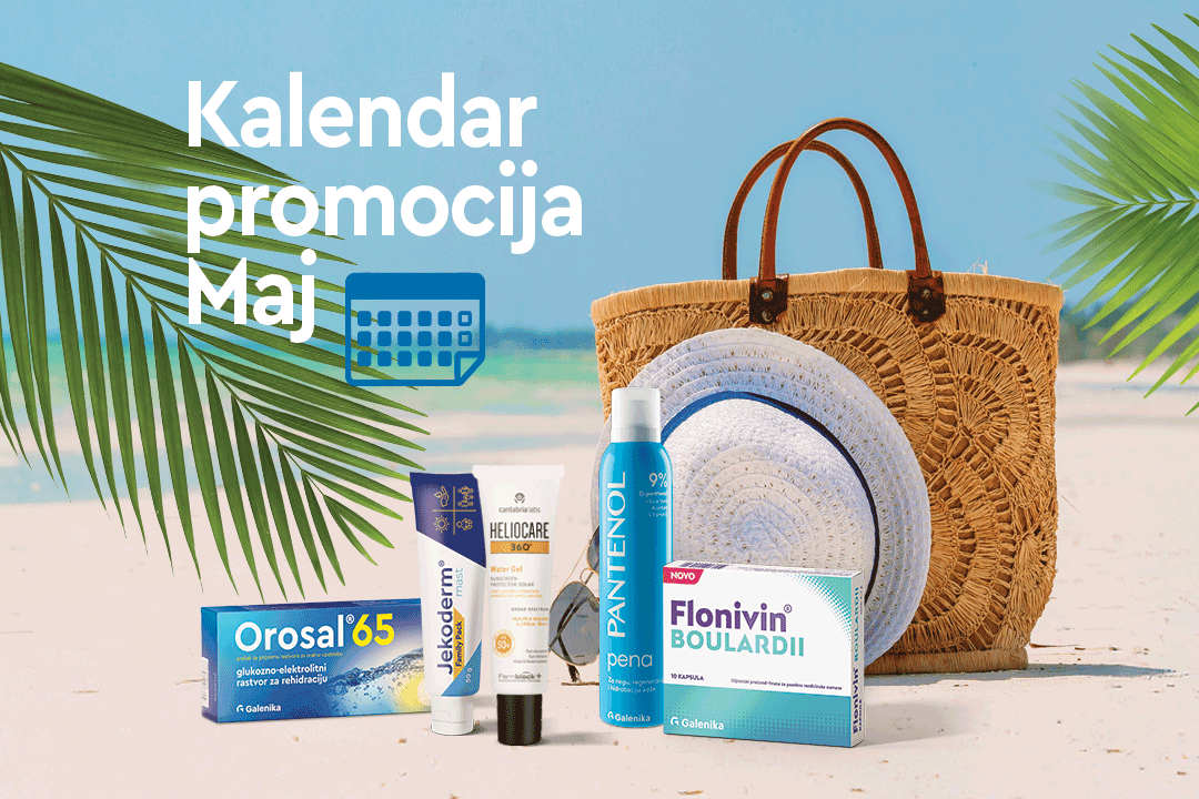 Raspored promocija u apotekama – Maj 2025.