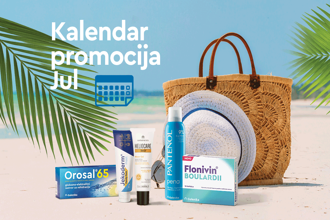 Kalendar Promocija u Apotekama Jul 2025.