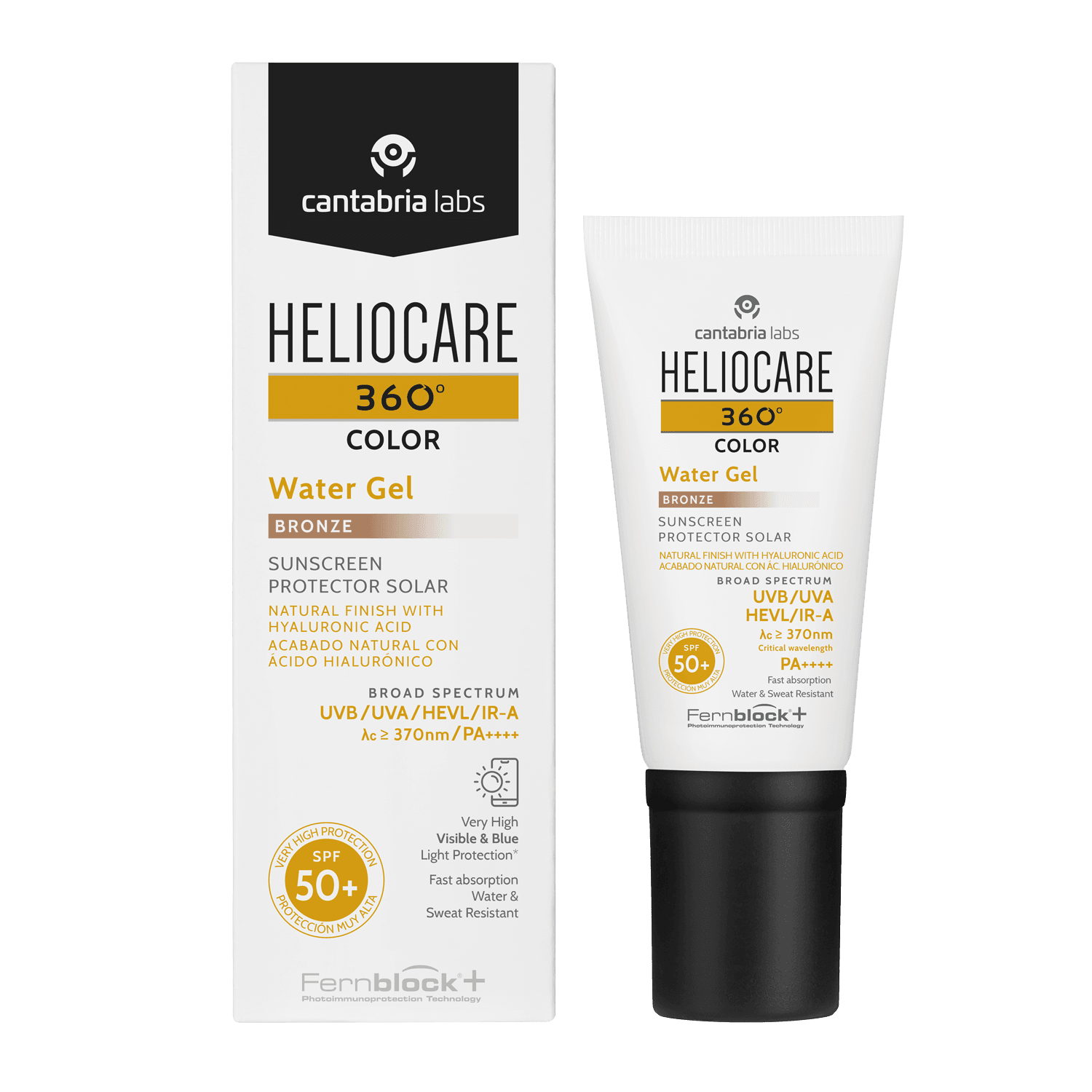 HELIOCARE 360º WATER GEL COLOR SPF50+ BRONZE 50ML