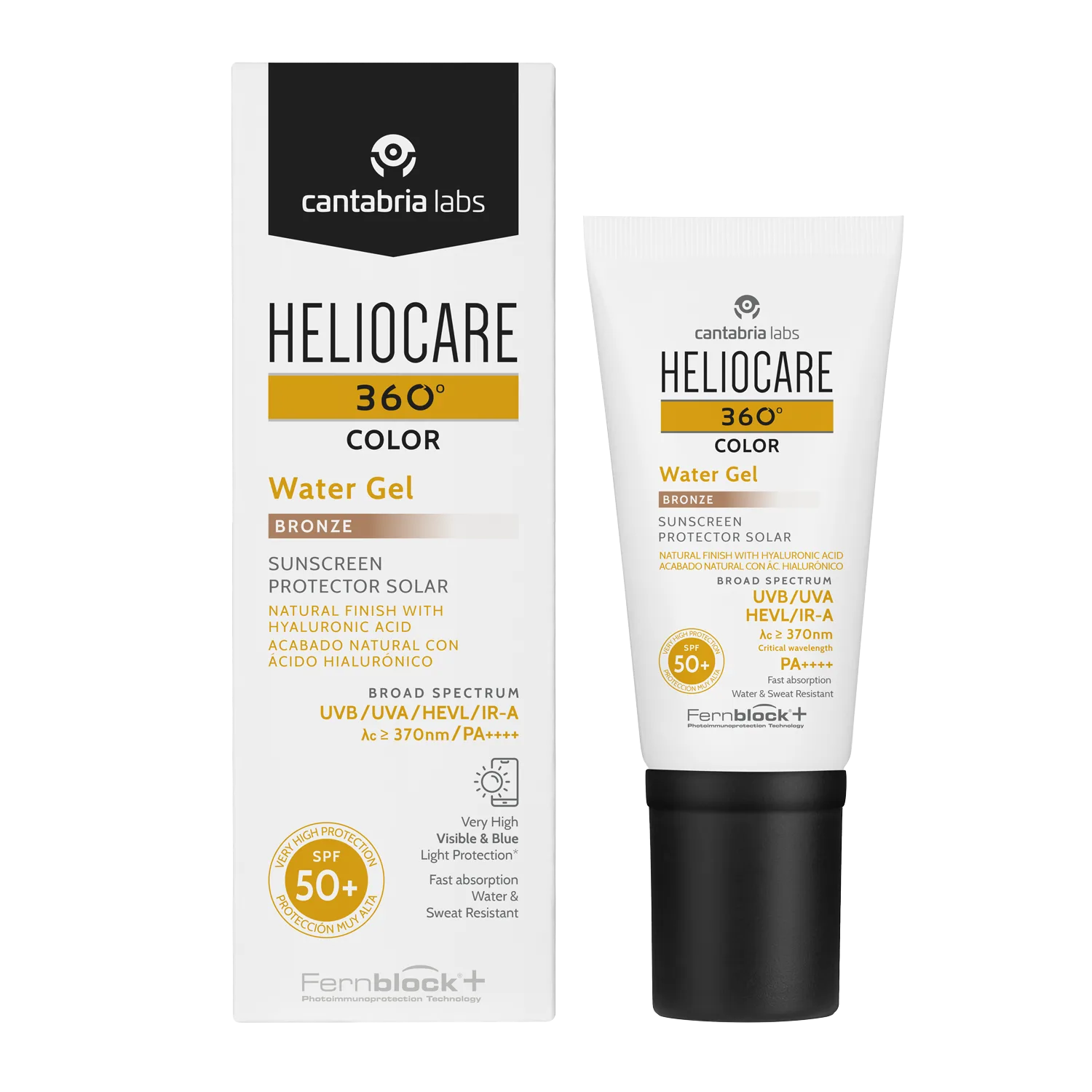 HELIOCARE 360º WATER GEL COLOR SPF50+ BRONZE 50ML