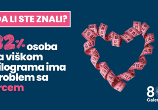 Galenikino istraživanje – VEZA IZMEĐU GOJAZNOSTI I OBOLEVANJA U SRBIJI