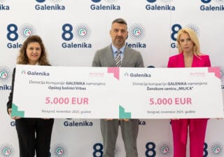Galenika donirala sredstva Opštoj bolnici u Vrbasu i Ženskom centru „Milica“