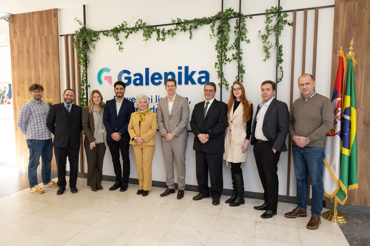 Visit of the Brazilian Ambassador to Galenika